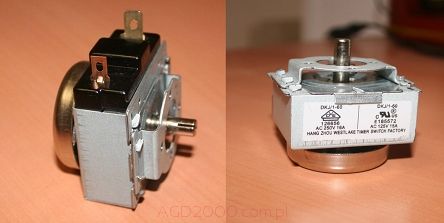 Zegar - Timer DKJ/1-60 126656 AC 250V 15A E185572 AC 125V 15A